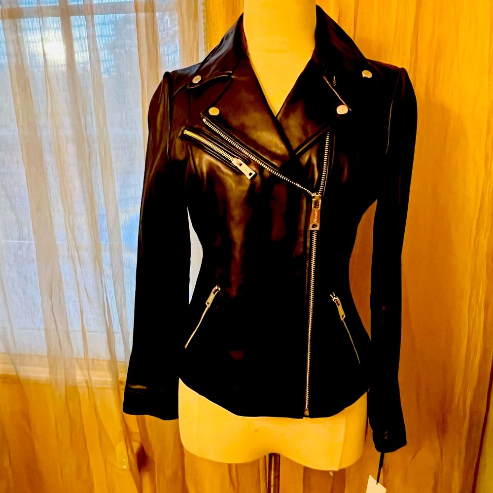 CALVIN KLEIN MOTO JACKET.        NWT